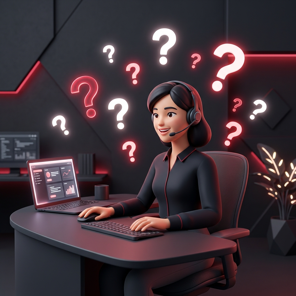 FAQ Support Illustration